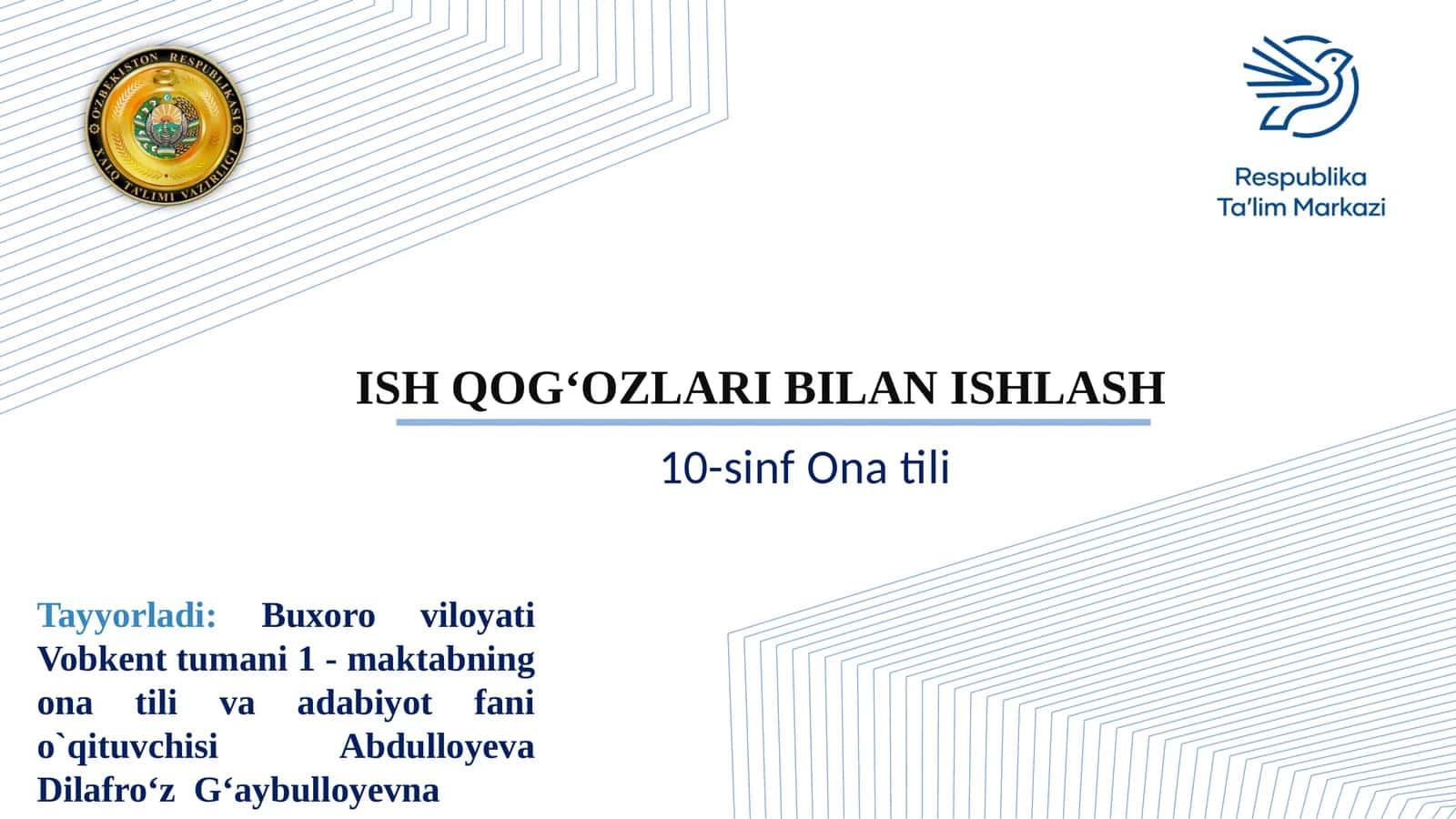 10-sinf Onatili 1