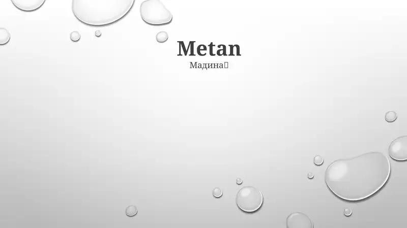Metan 1