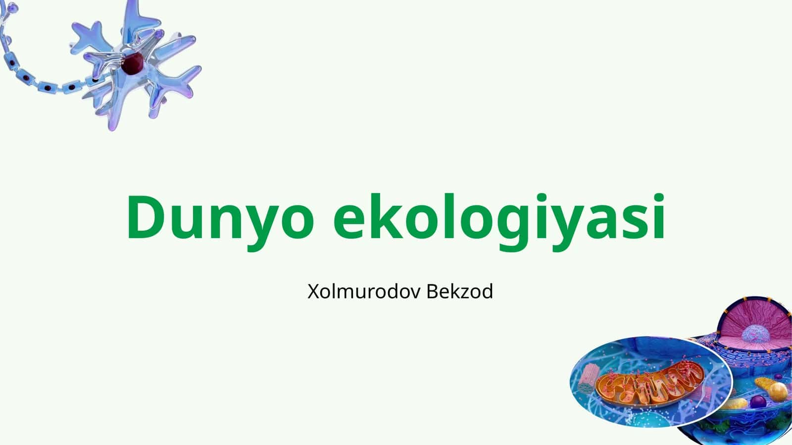 Dunyoekologiyasi 1