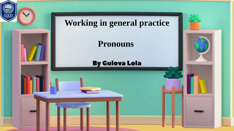 Pronouns 1