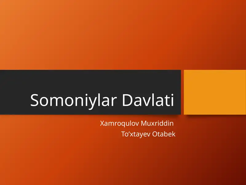 Somoniylar 1