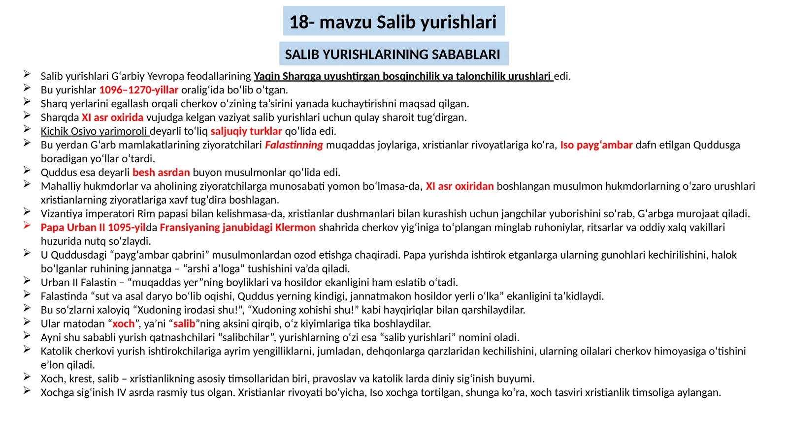 Salib yurishlari 1