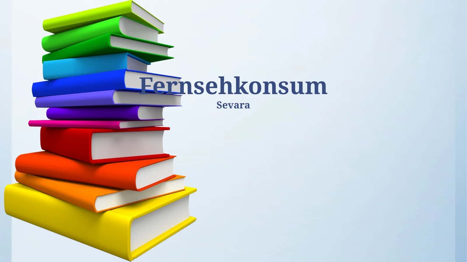 Fernsehkonsum 1