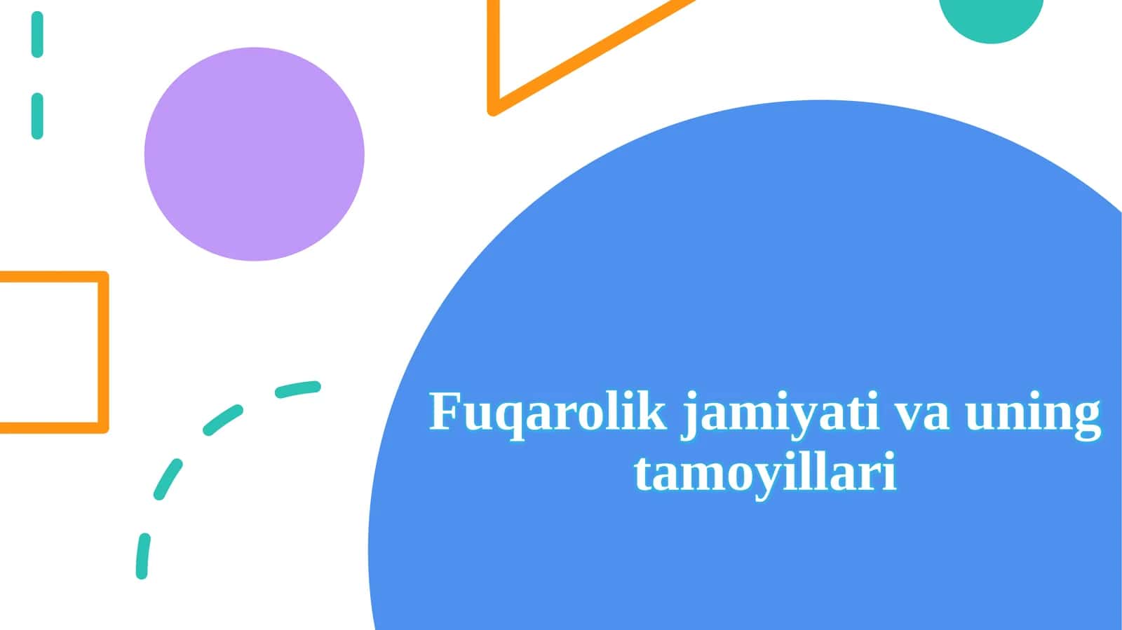 Fuqarolik jamiyati va uning tamoyillari 1