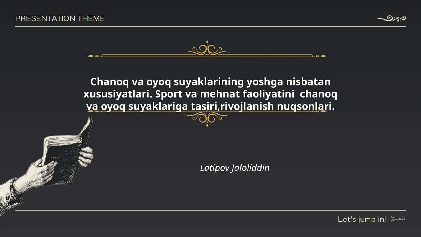 Chanoq va oyoq suyaklarining yoshga nisbatan xususiyatlari 1