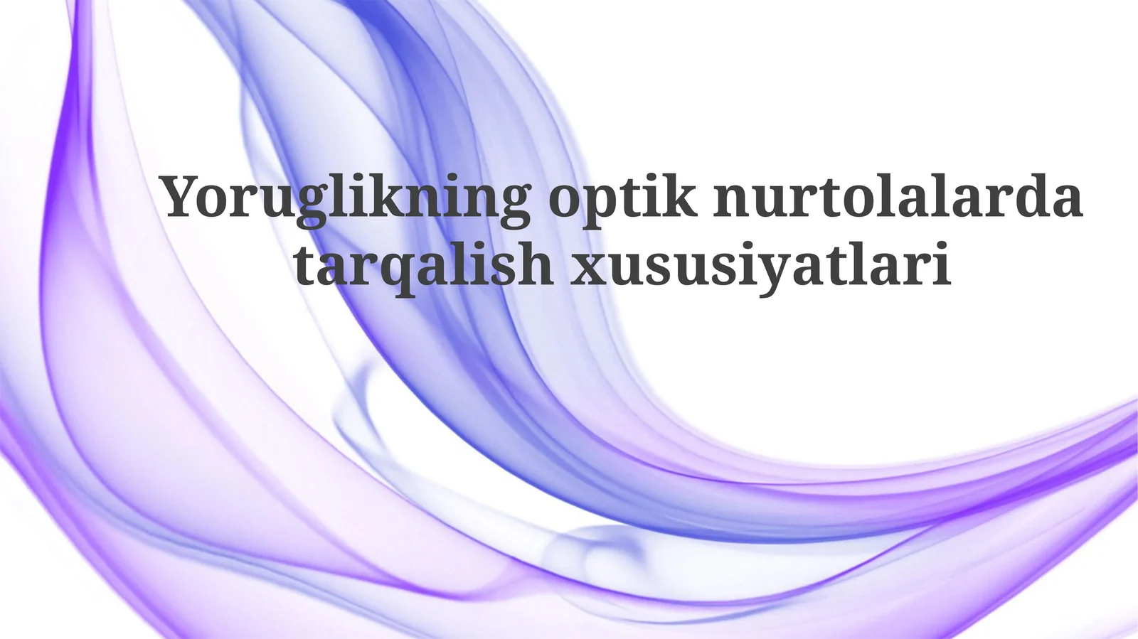 Optik tolalar 1