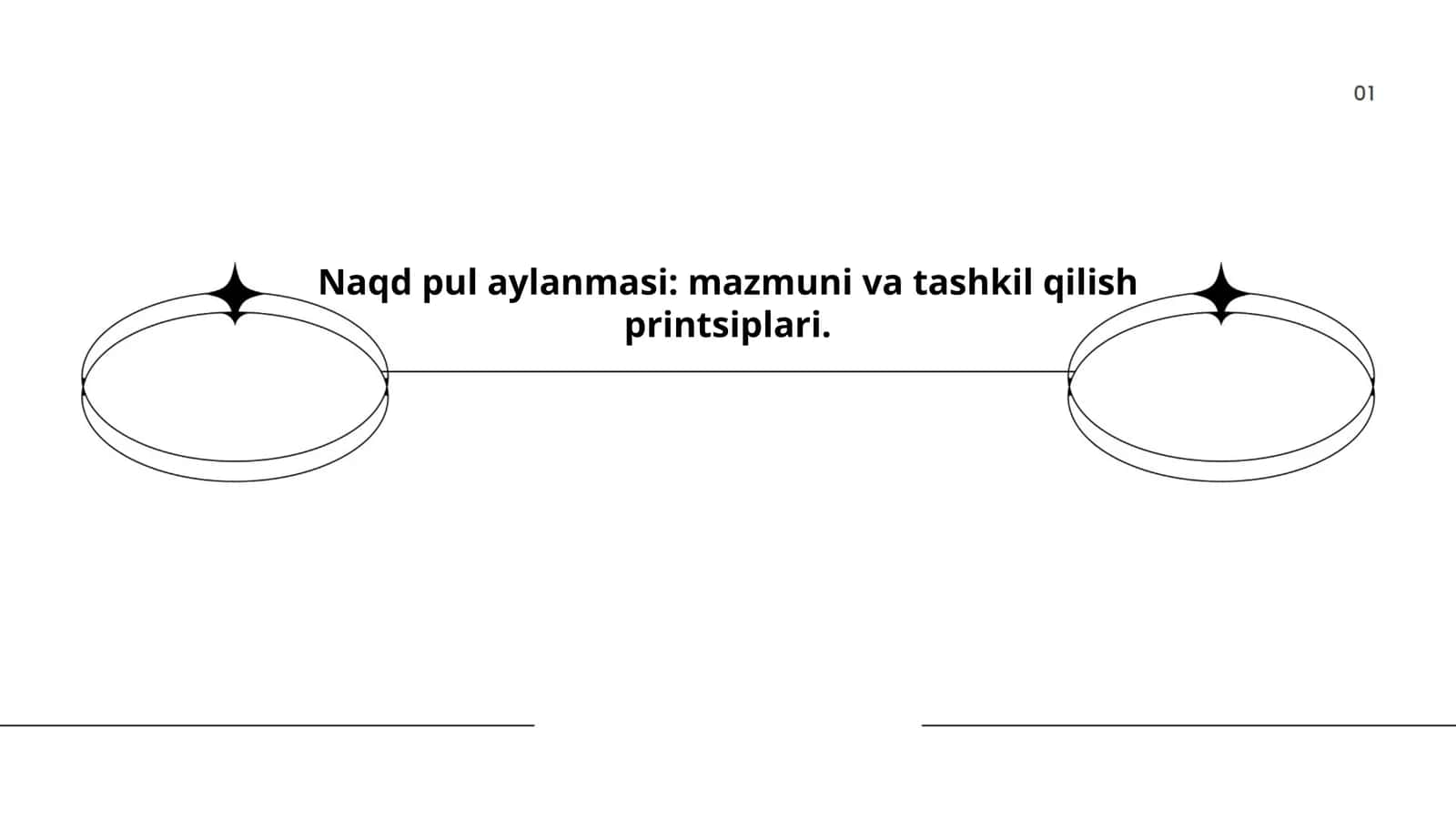 Naqd pul aylanmasi: mazmuni va tashkil qilish printsiplari 1