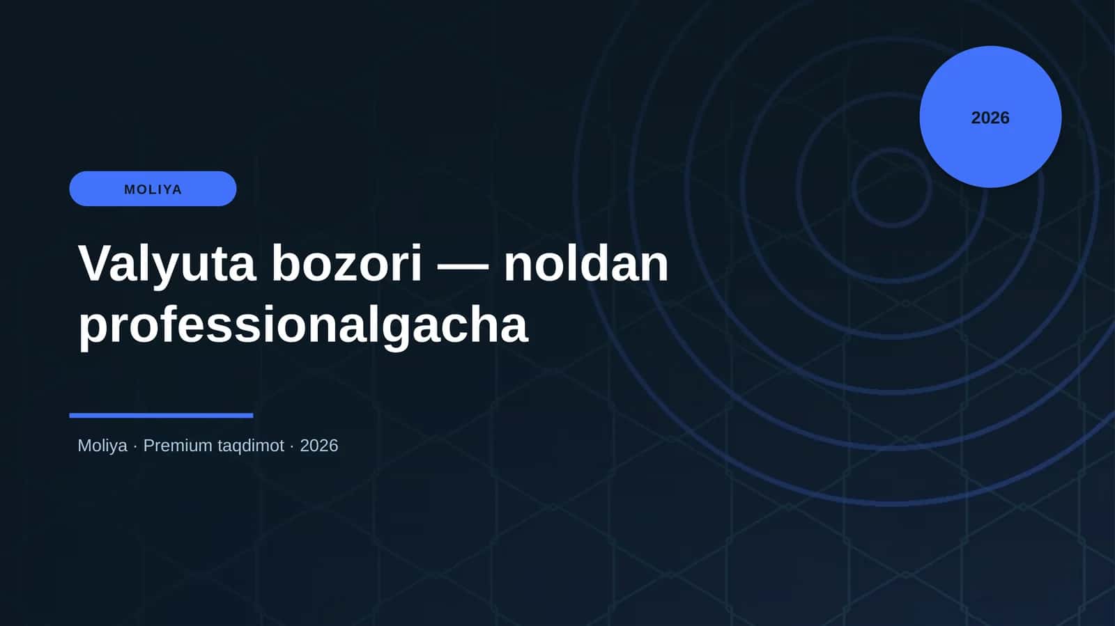 Valyuta bozori — noldan professionalgacha 1