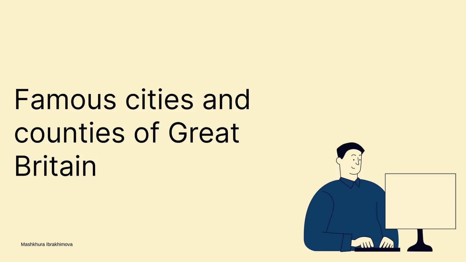 Famous cities and counties of Great Britain 1