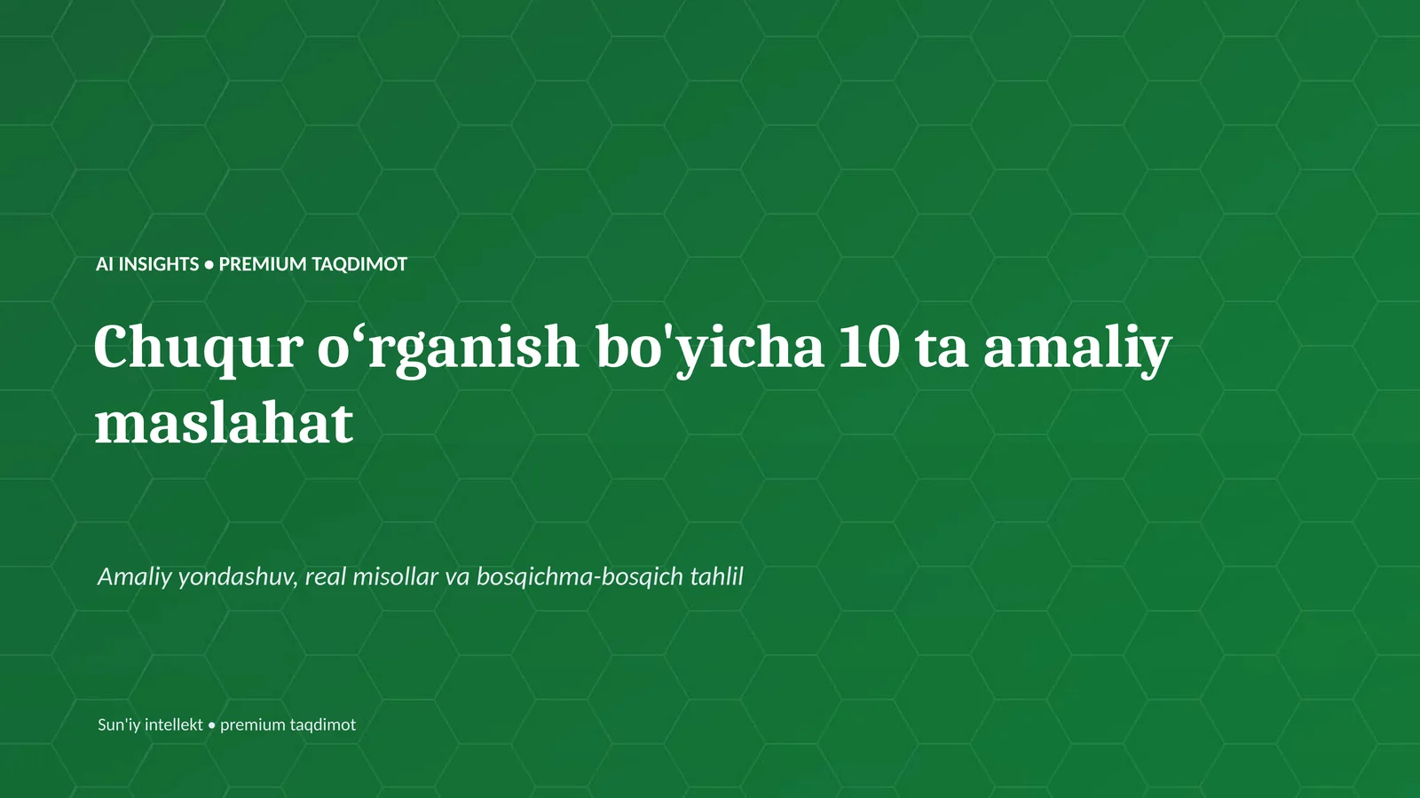 PREMIUM TAQDIMOT 1