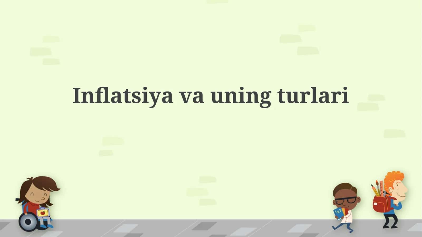 Infliatsiya va uning turlari 1