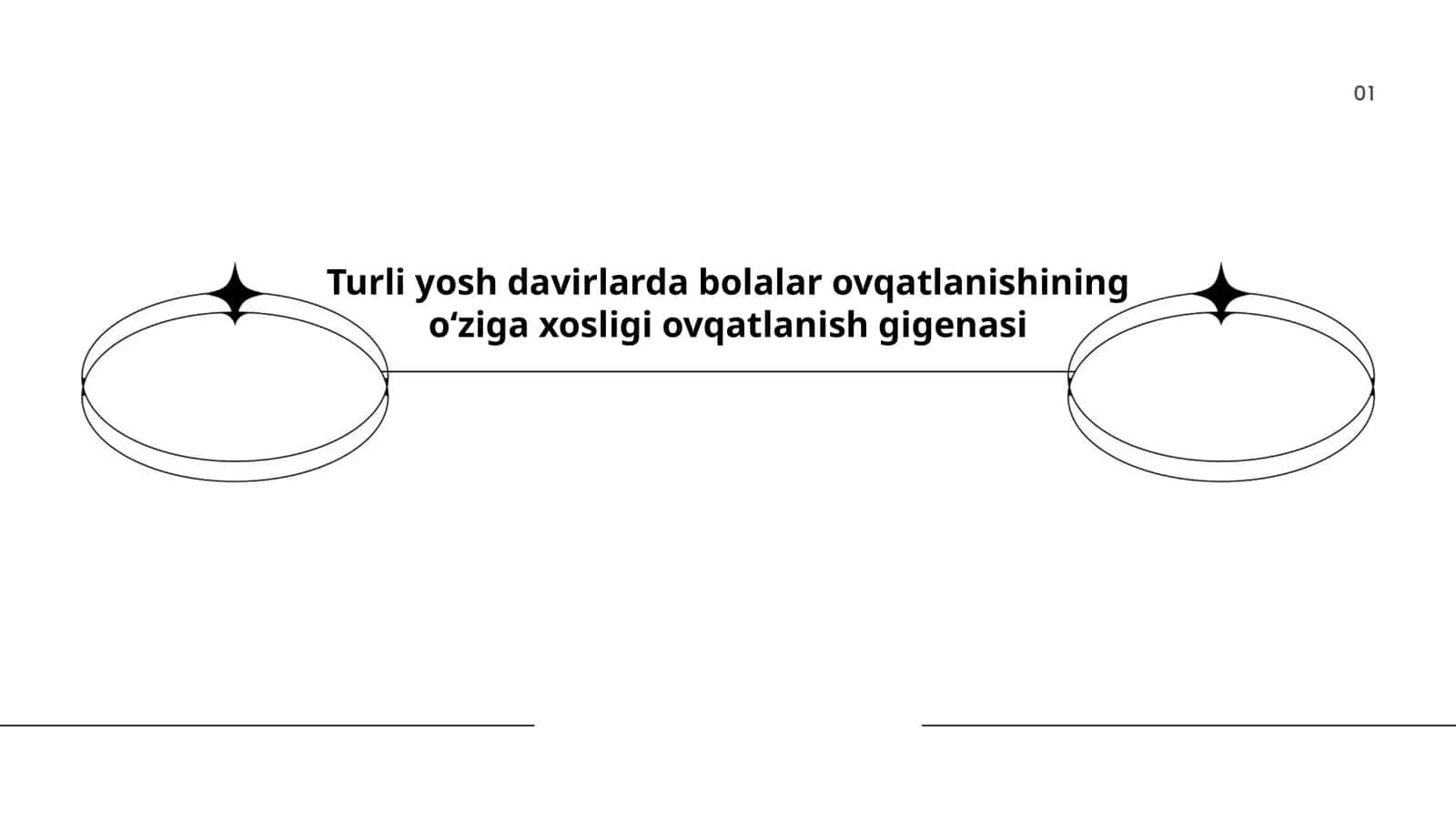Turli yosh davirlarda bolalar ovqatlanishining oʻziga xosligi ovqatlanish gigenasi 1