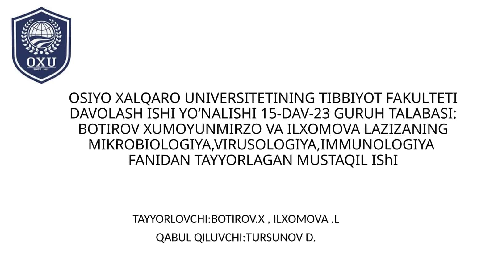 Leptospirozlar Morfoloqiyasi, Strukturasi, Tarqalganligi 1