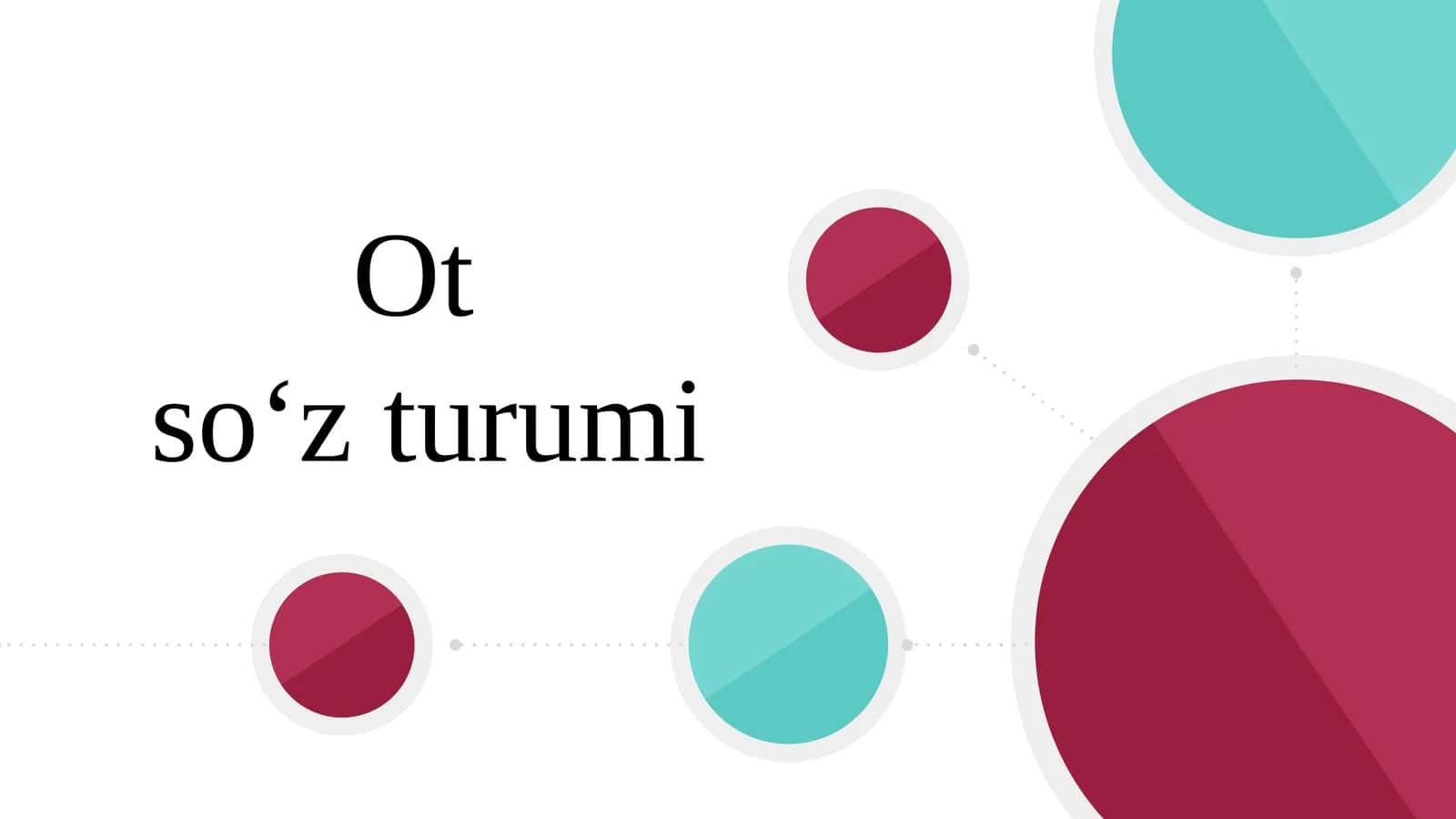 ot so'z turkumi haqida 1