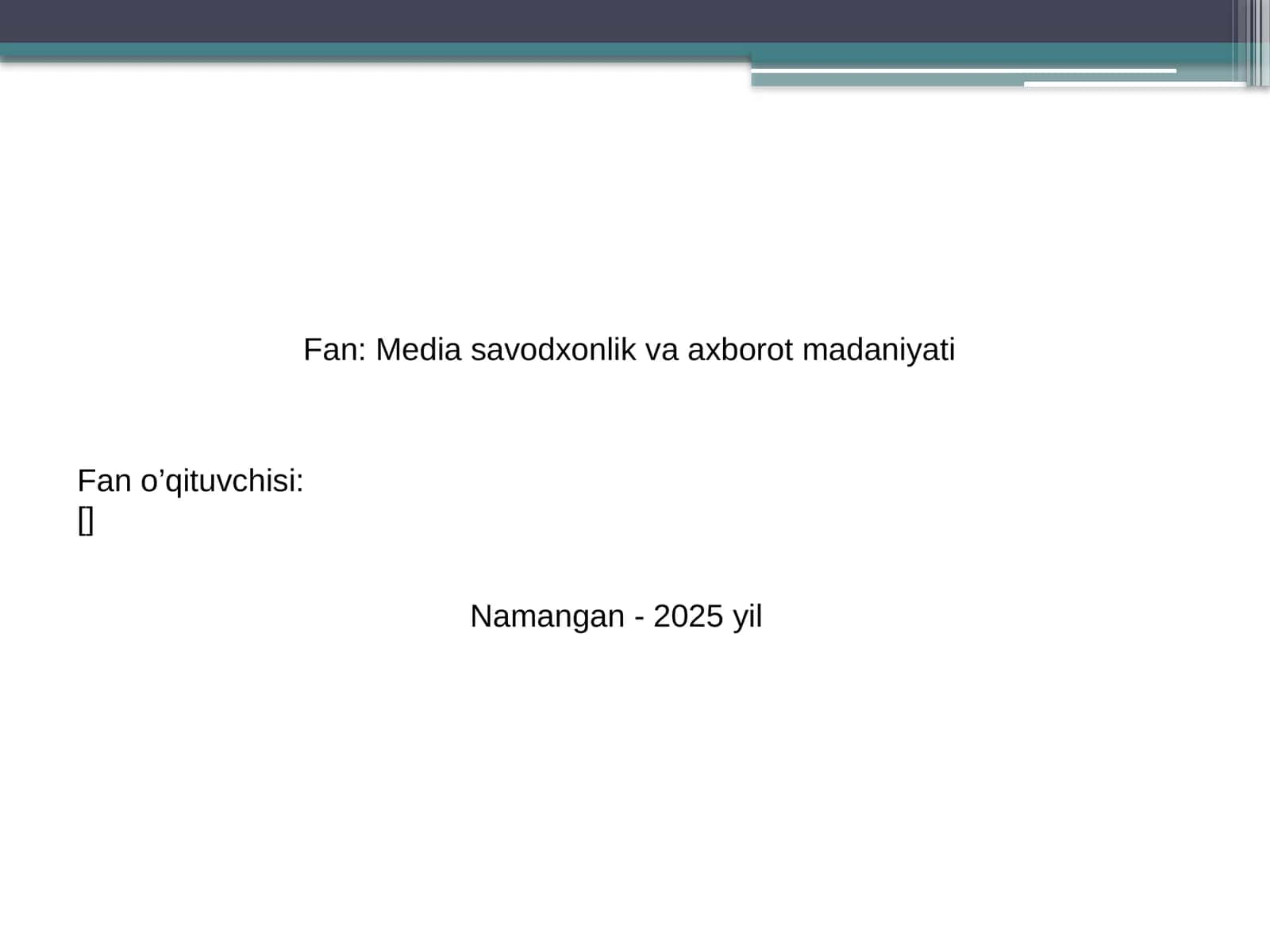 Mediata’lim nazariyasining pedagogikadagi o‘rni 1