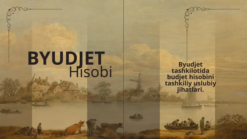 Byudjet Hisobi 1