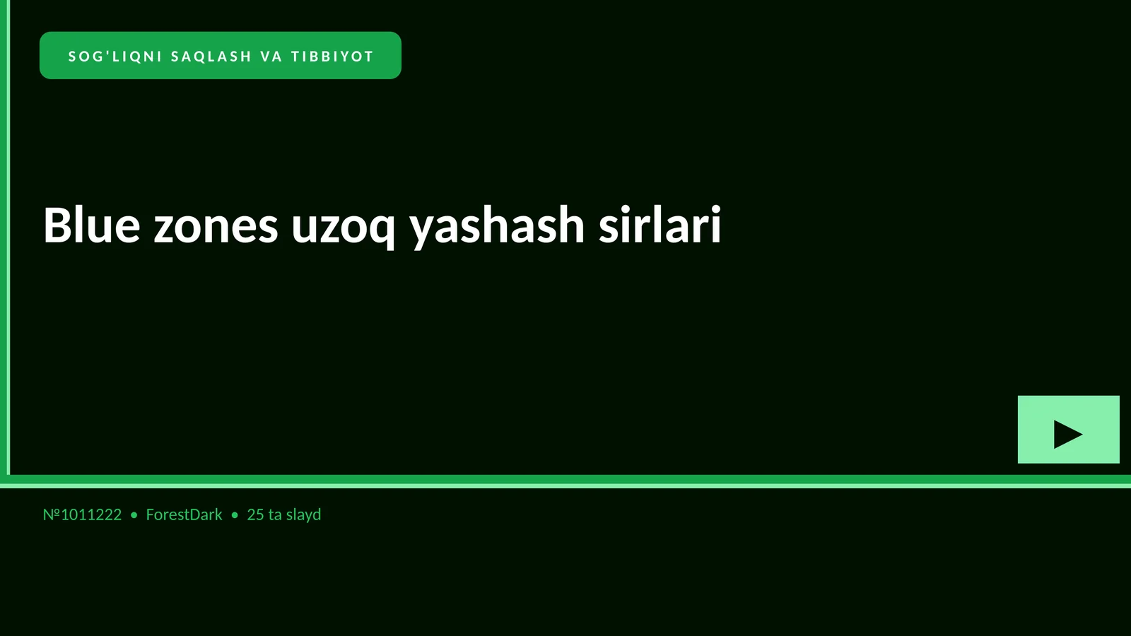 Blue zones uzoq yashash sirlari 1