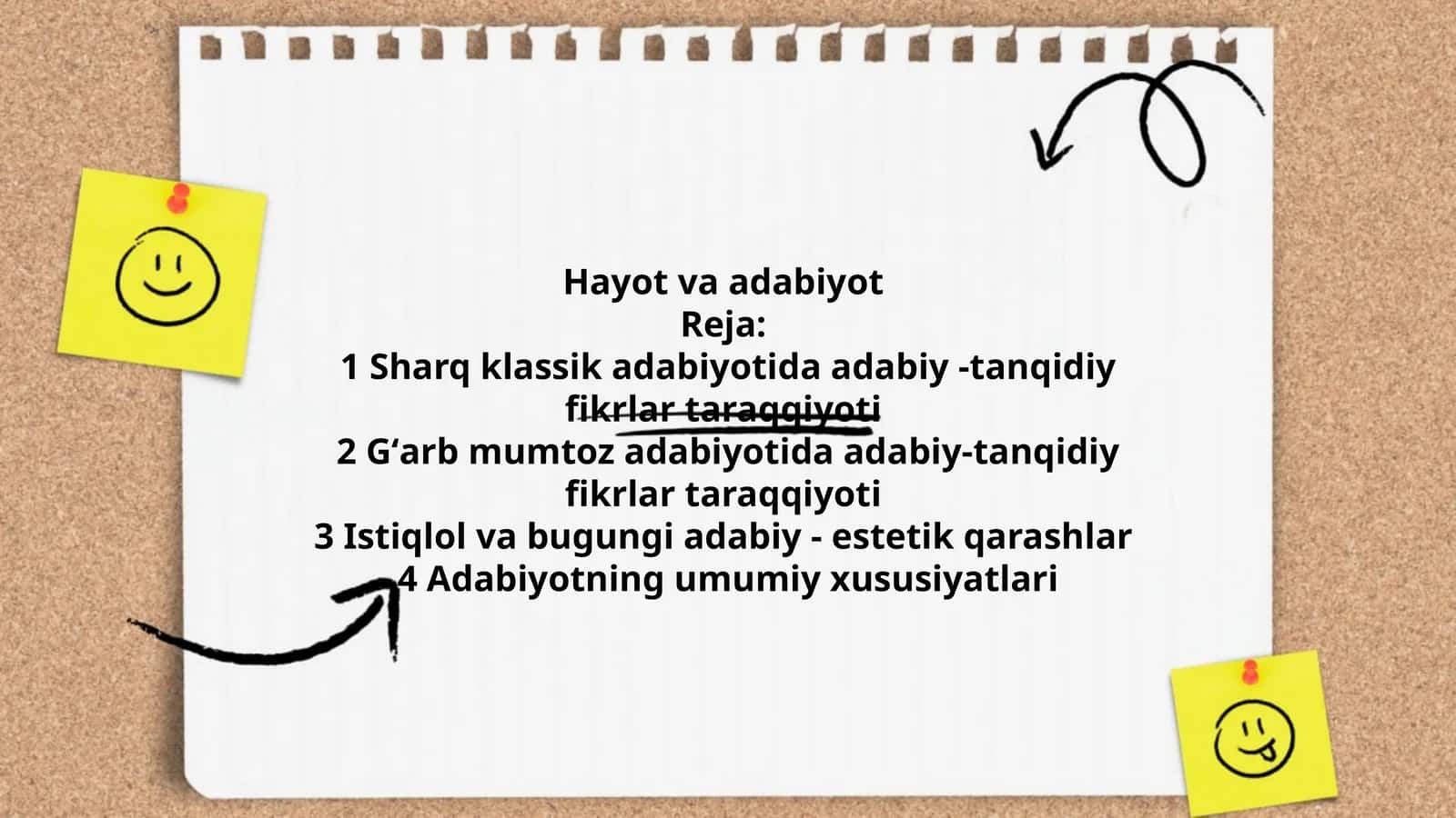 Hayot va adabiyot 1