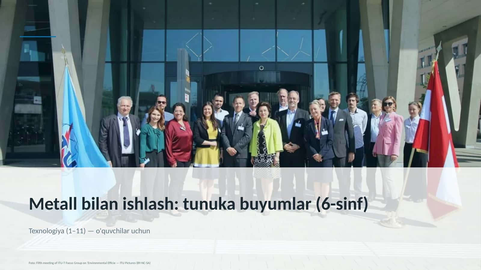 Metall bilan ishlash: tunuka buyumlar (6-sinf) 1