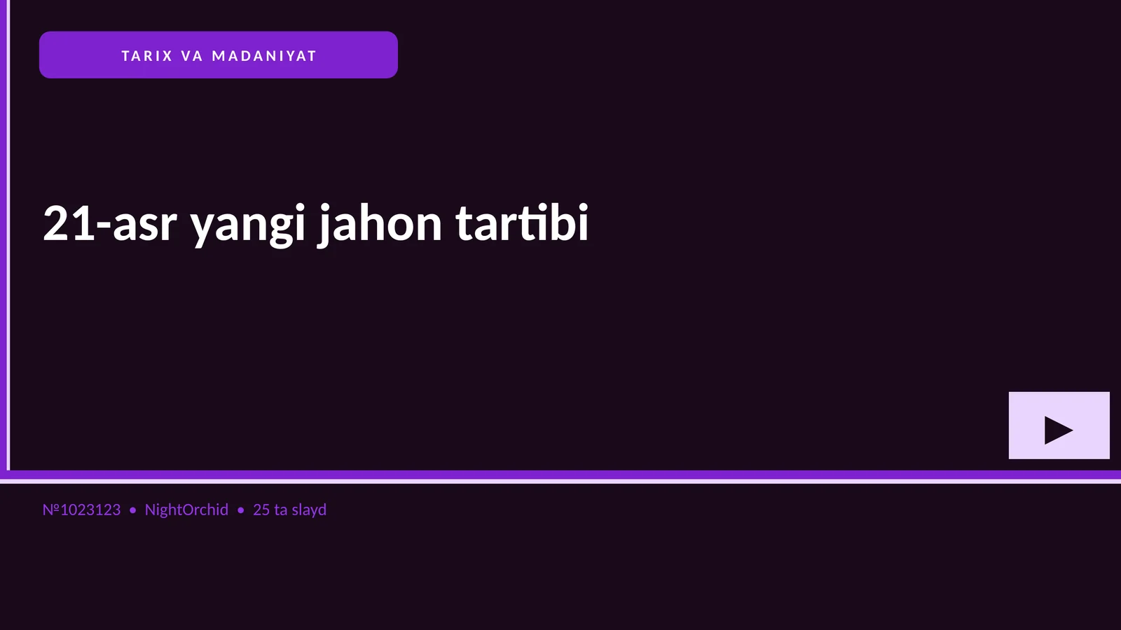 21-asr yangi jahon tartibi 1