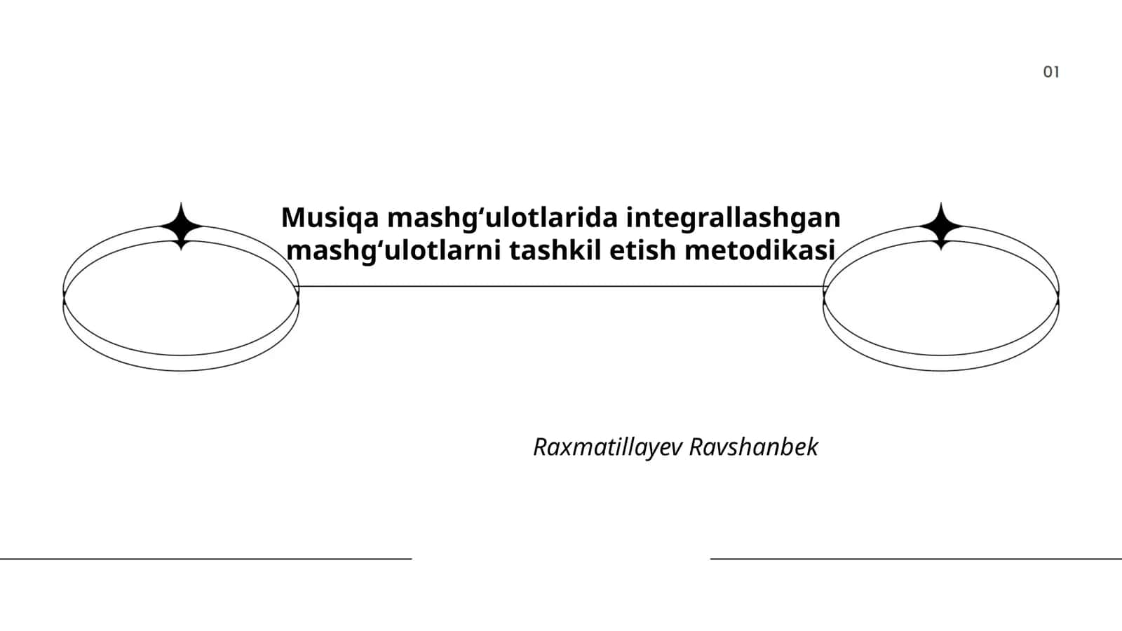 Musiqa mashgʻulotlarida integrallashgan mashgʻulotlarni tashkil etish metodikasi 1
