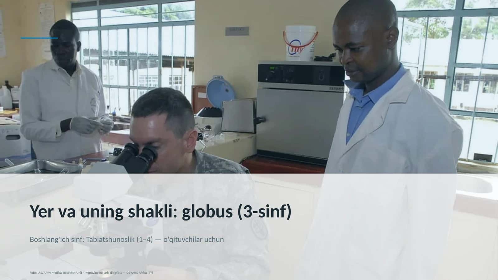 Yer va uning shakli: globus (3-sinf) 1