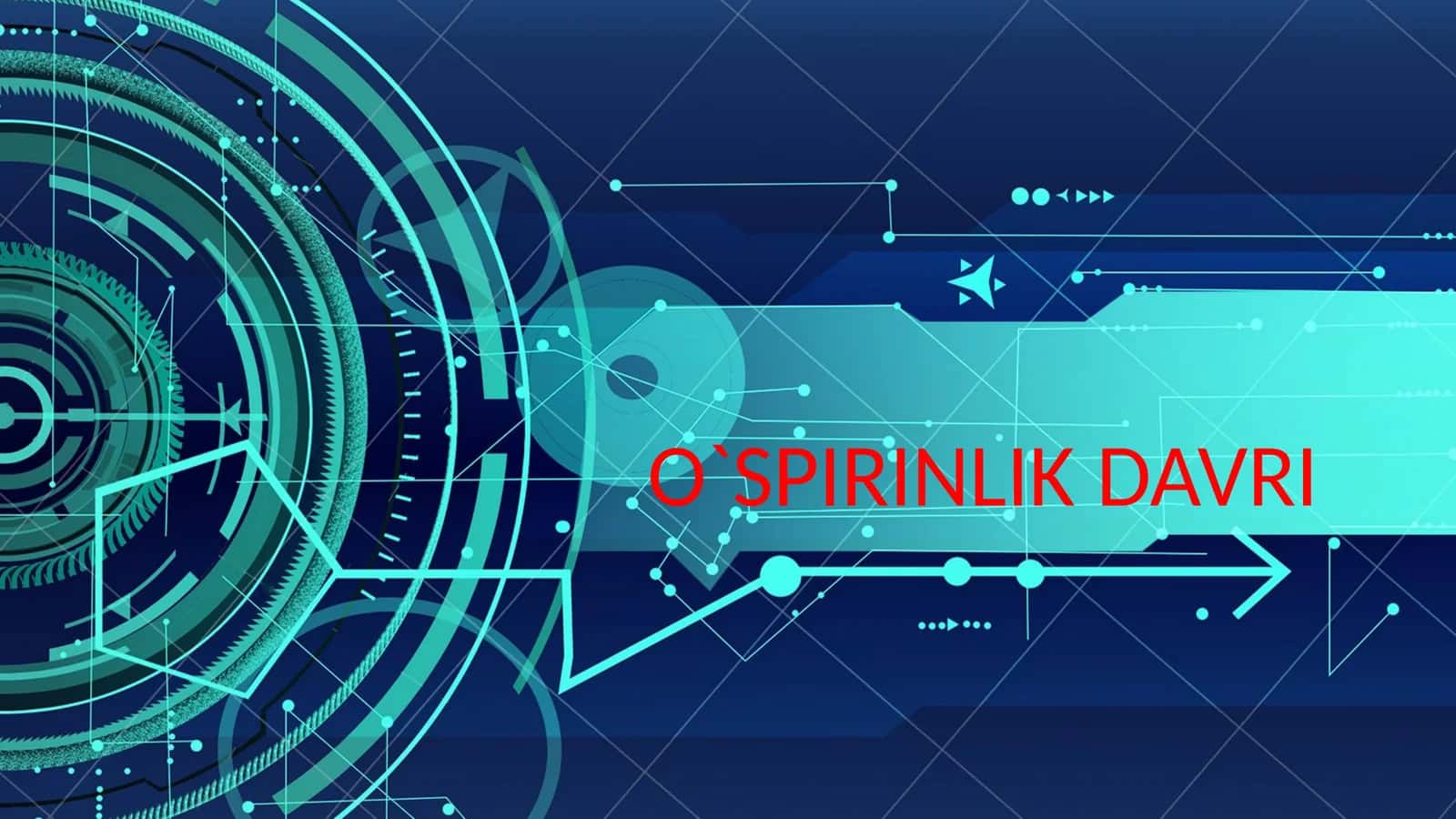 O`SPIRINLIKDAVRI 1