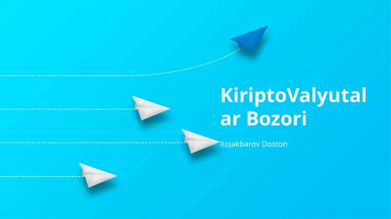 Kriptovalyuta Bozori 1
