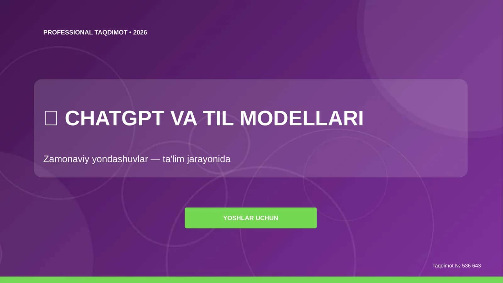 CHATGPT VA TIL MODELLARI 4