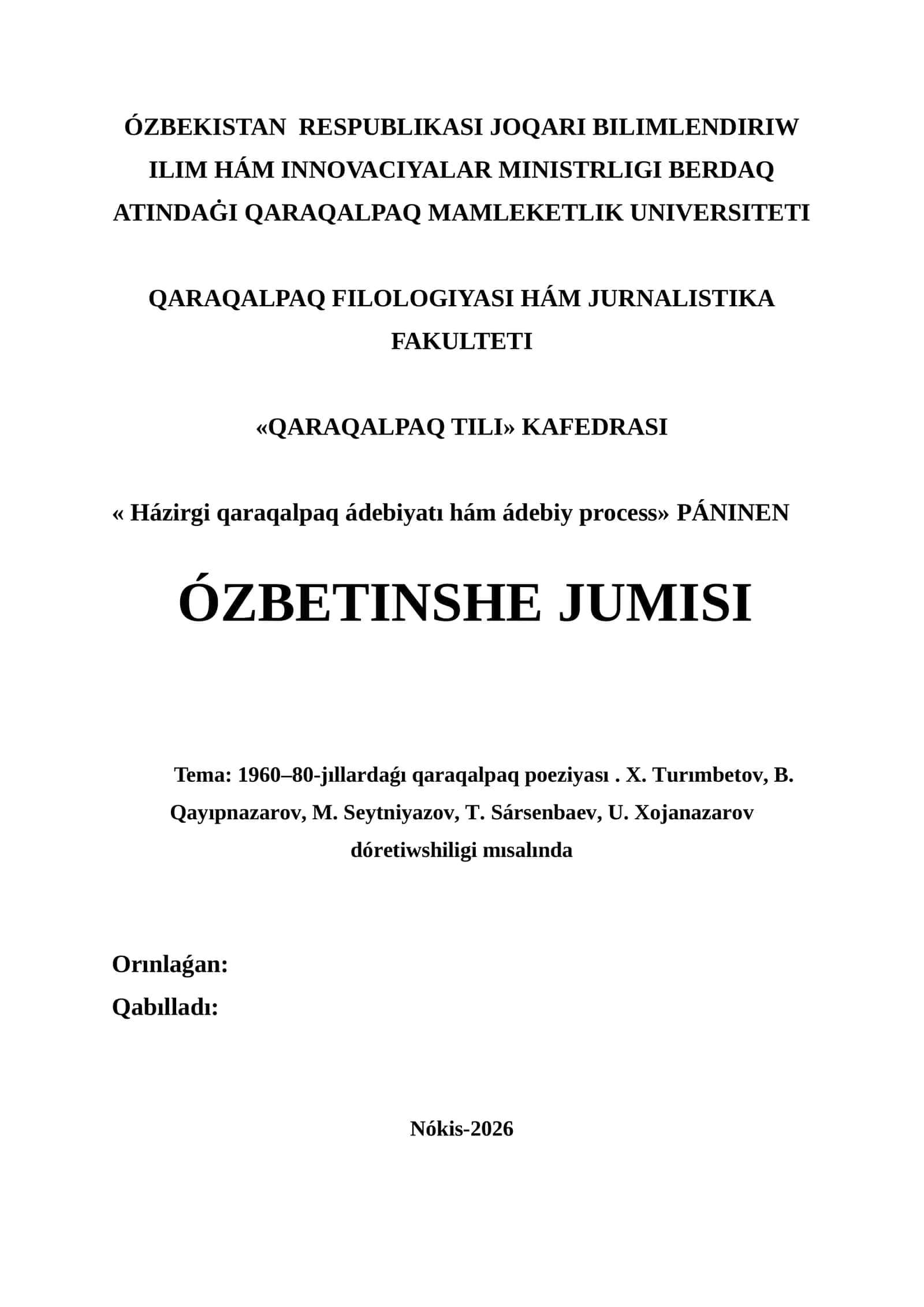 QARAQALPAQ FILOLOGIYASI HÁM JURNALISTIKA FAKULTETI 1