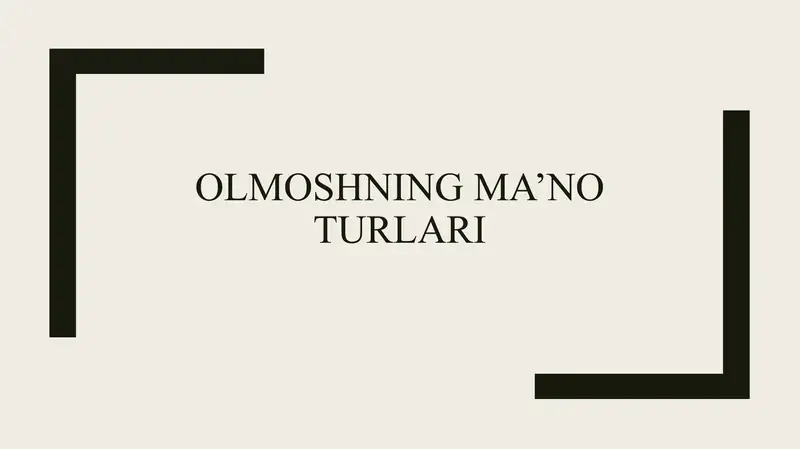 Olmoshning ma’no turlari 1