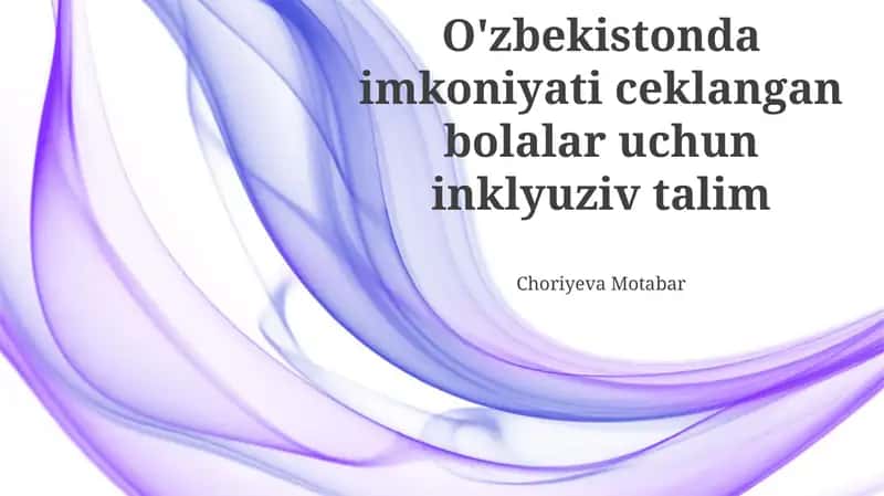 Inklyuziv talim uchun strategiya 1