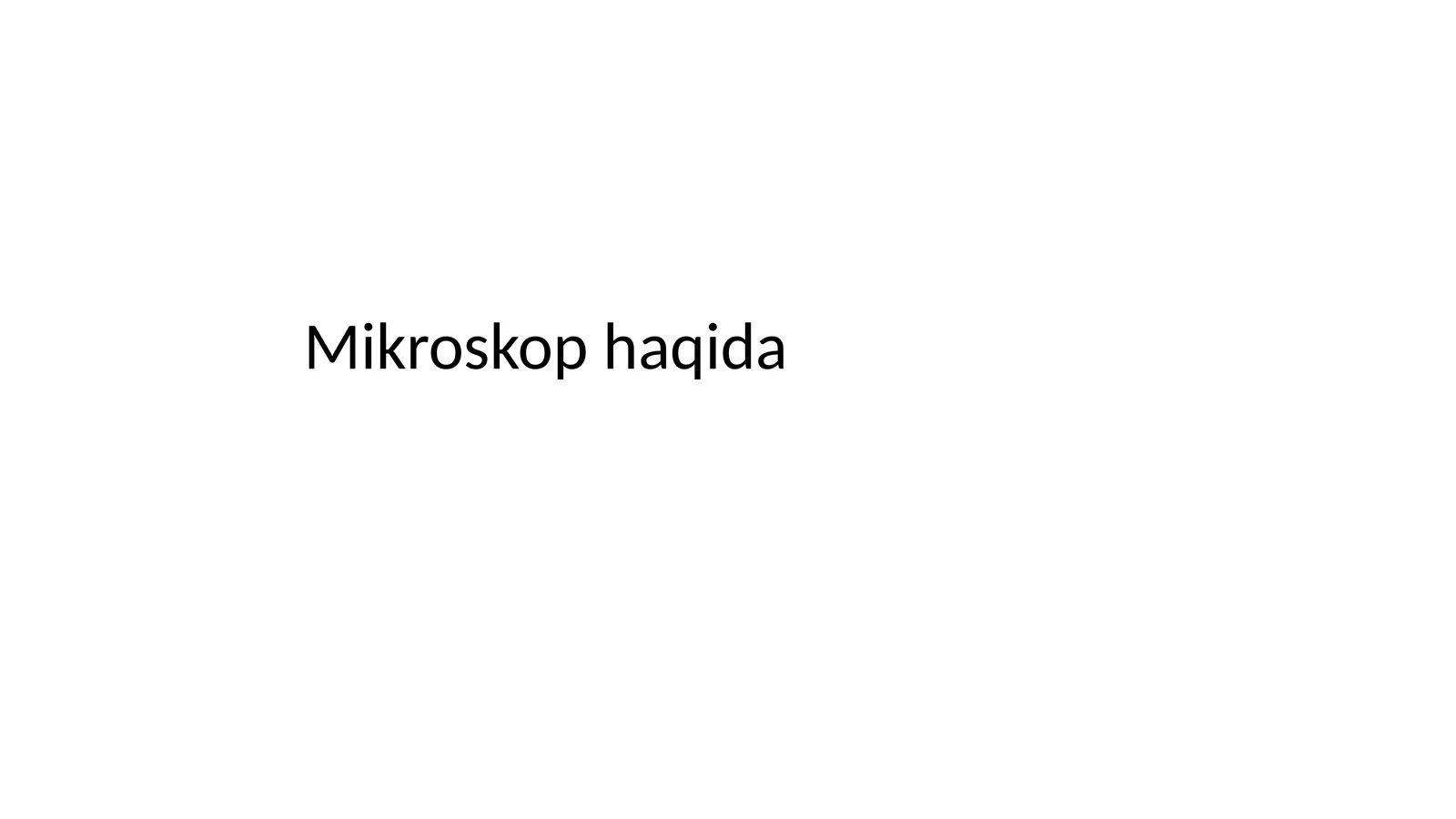 Mikroskop 1