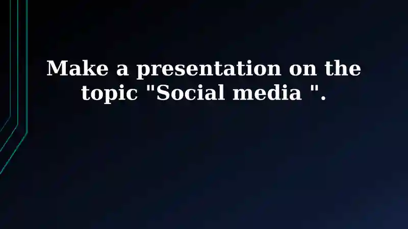 Social Media Presentation