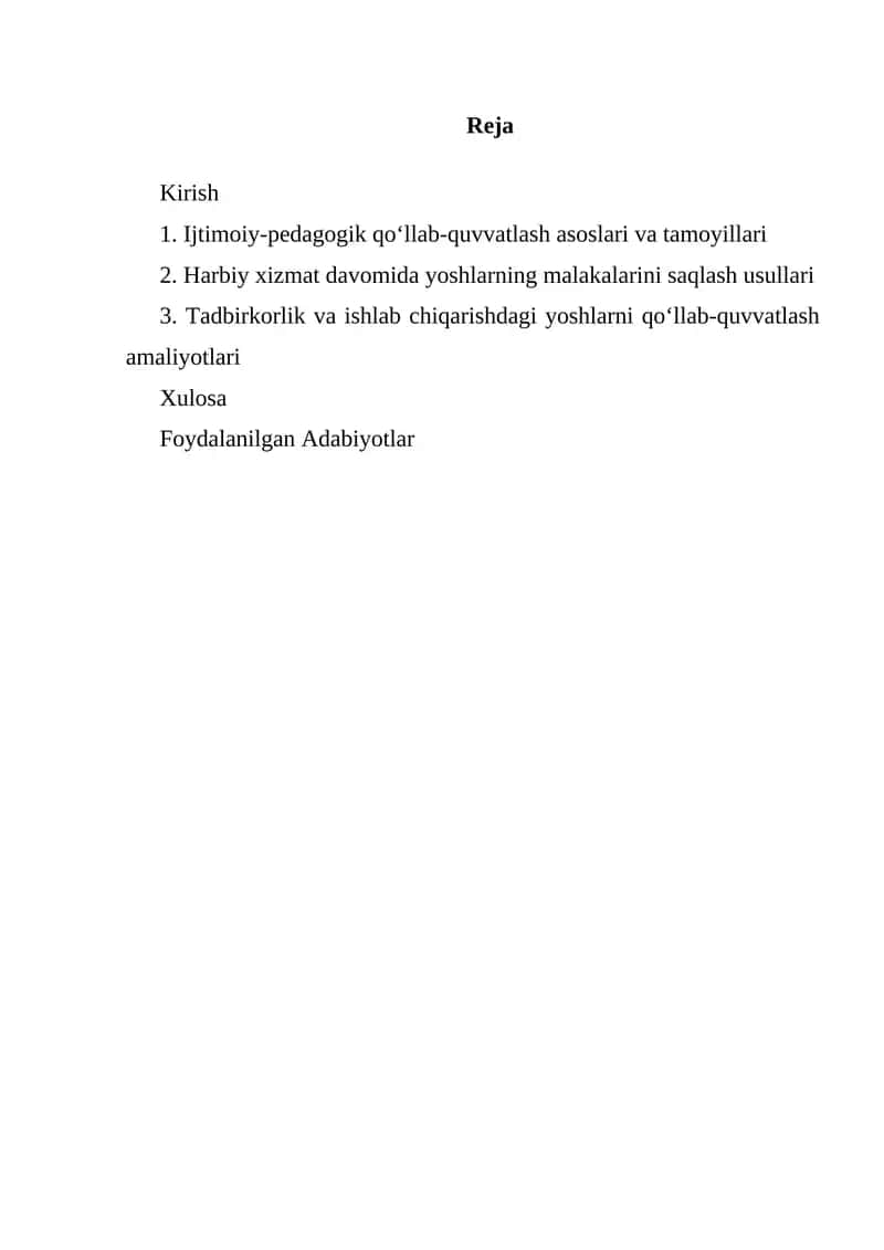 Ijtimoiy-pedagogik qo‘llab-quvvatlash asoslari va tamoyillari 1