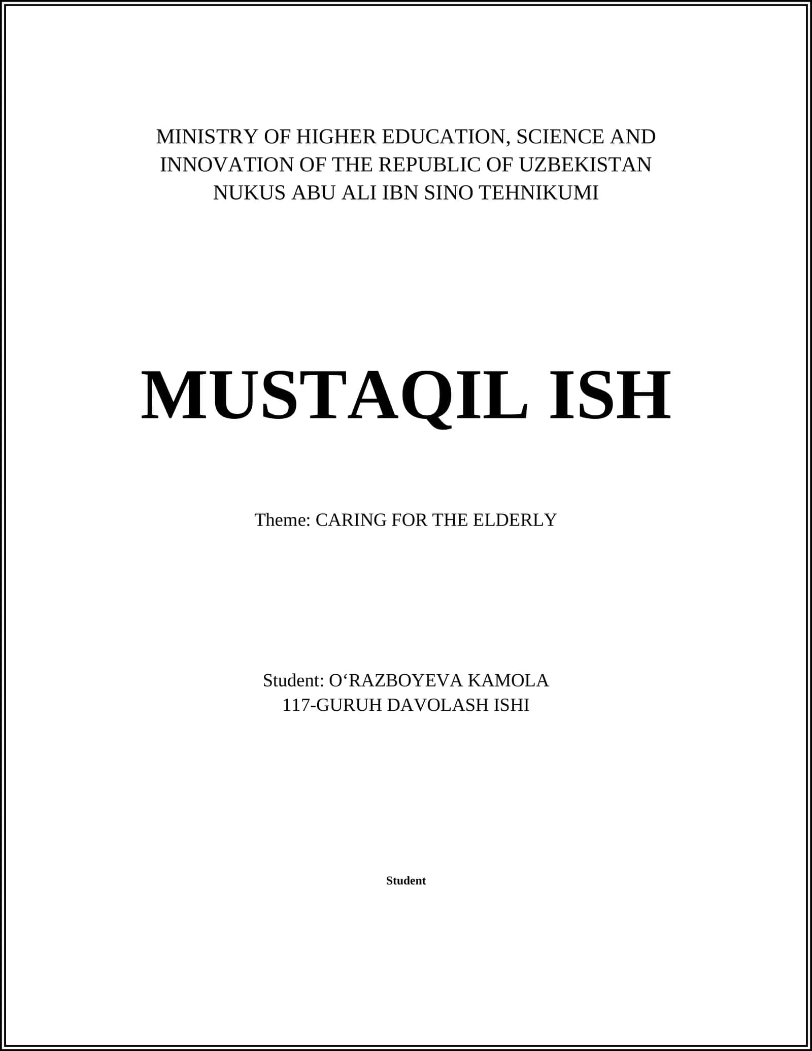 GURUH DAVOLASH ISHI 1