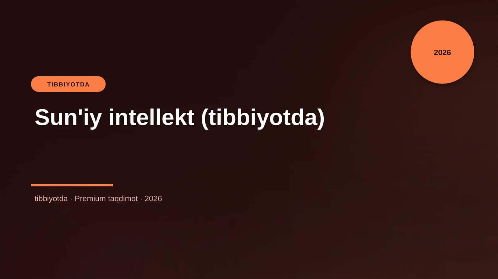 Sun'iy intellekt (tibbiyotda) 1
