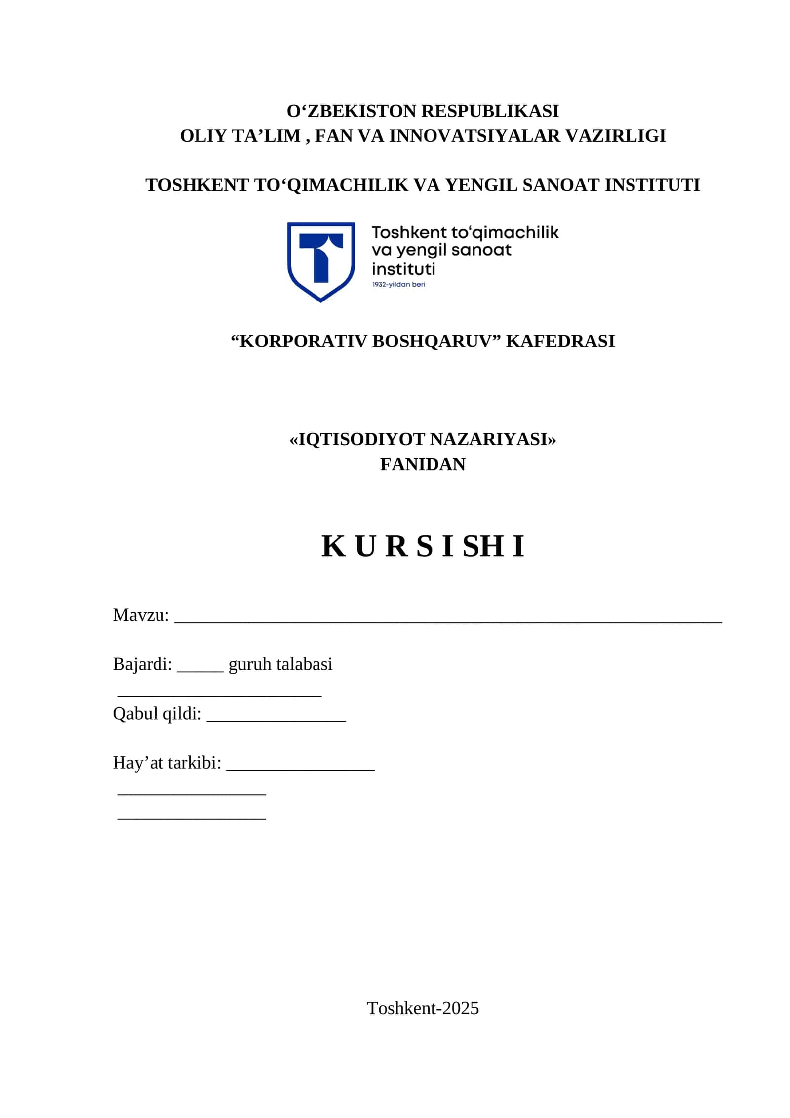 KURSI SHI 1