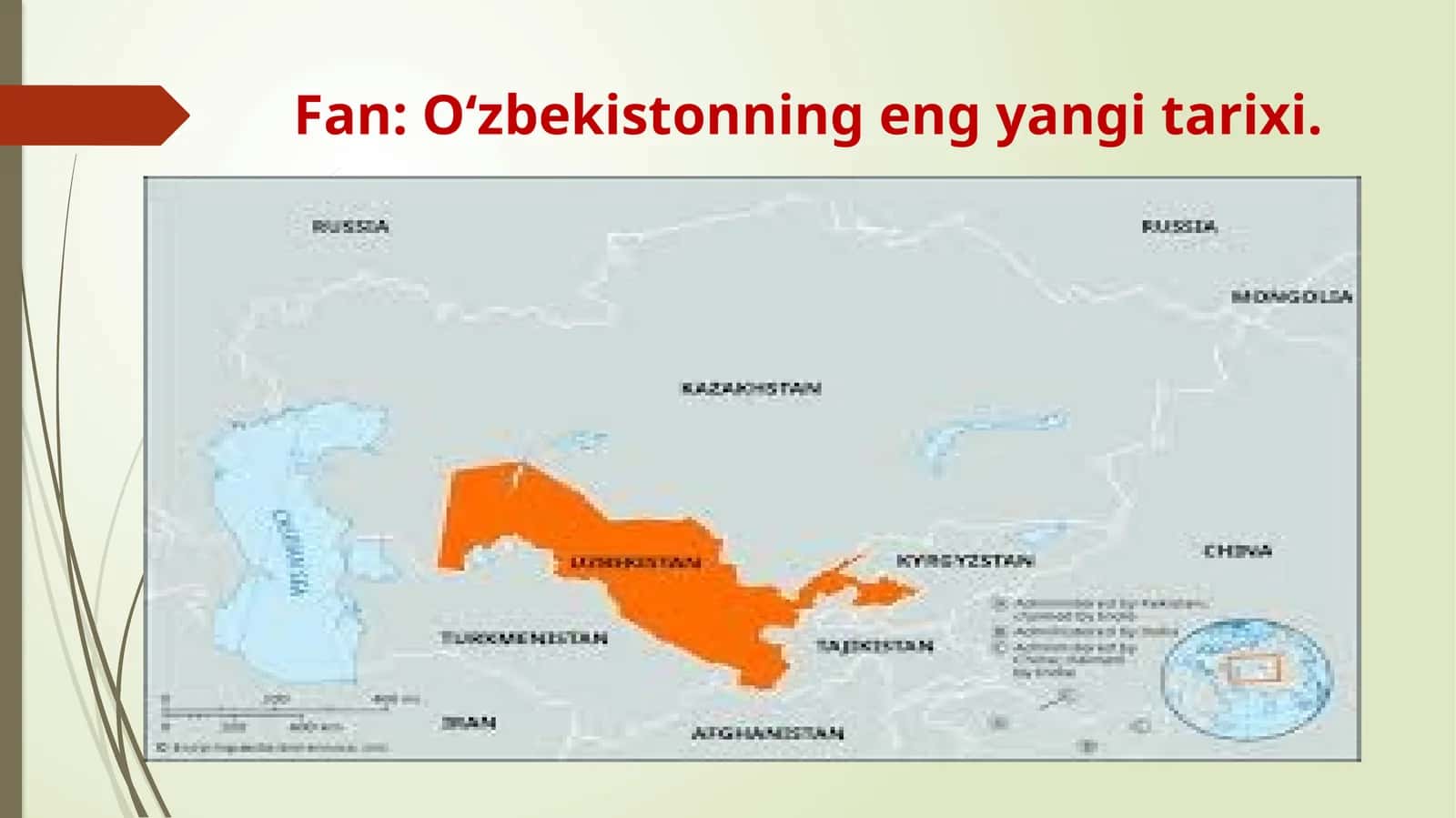 O‘zbekistonning eng yangi tarixi 1