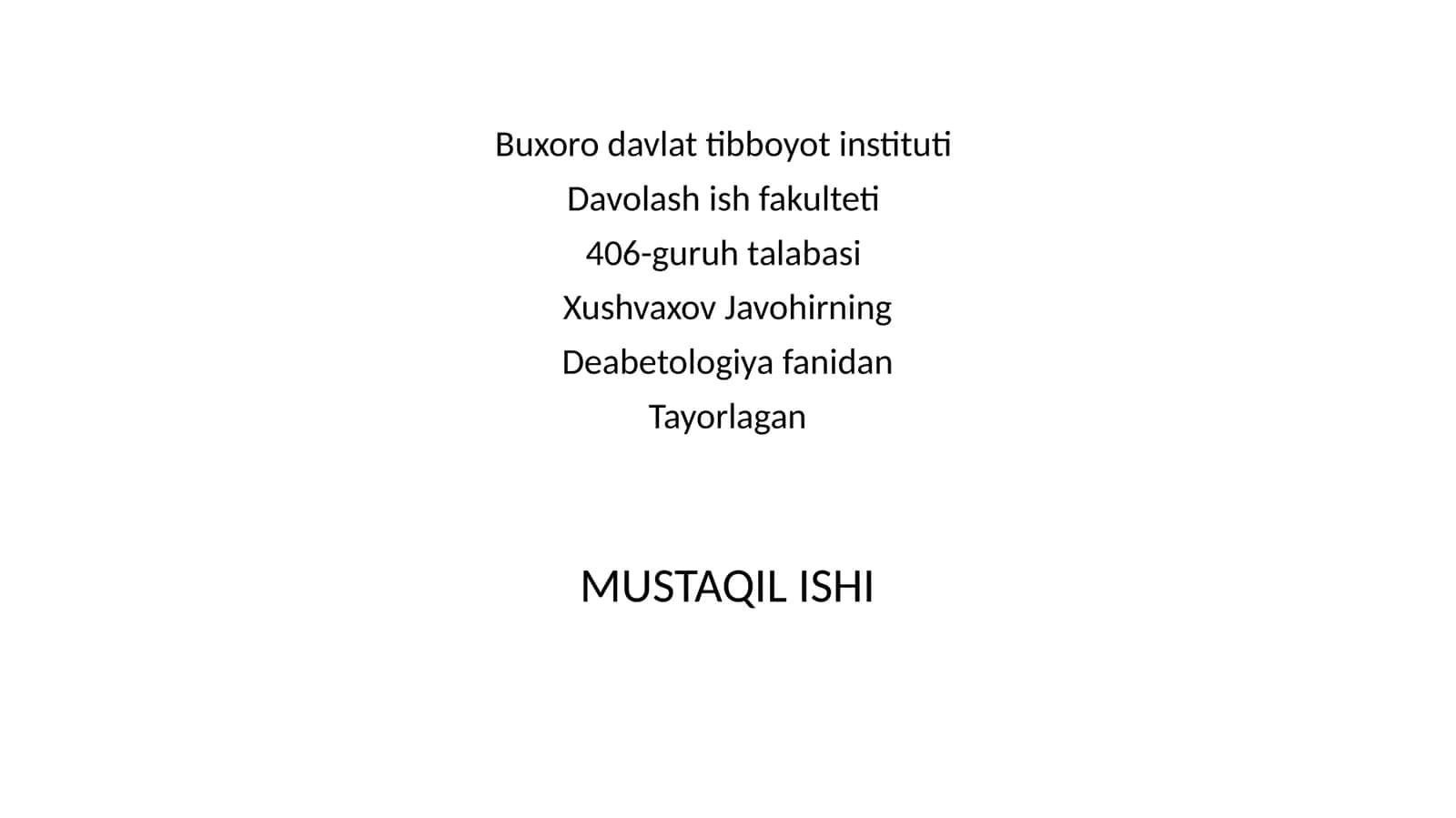 Metabolik sindrom 1