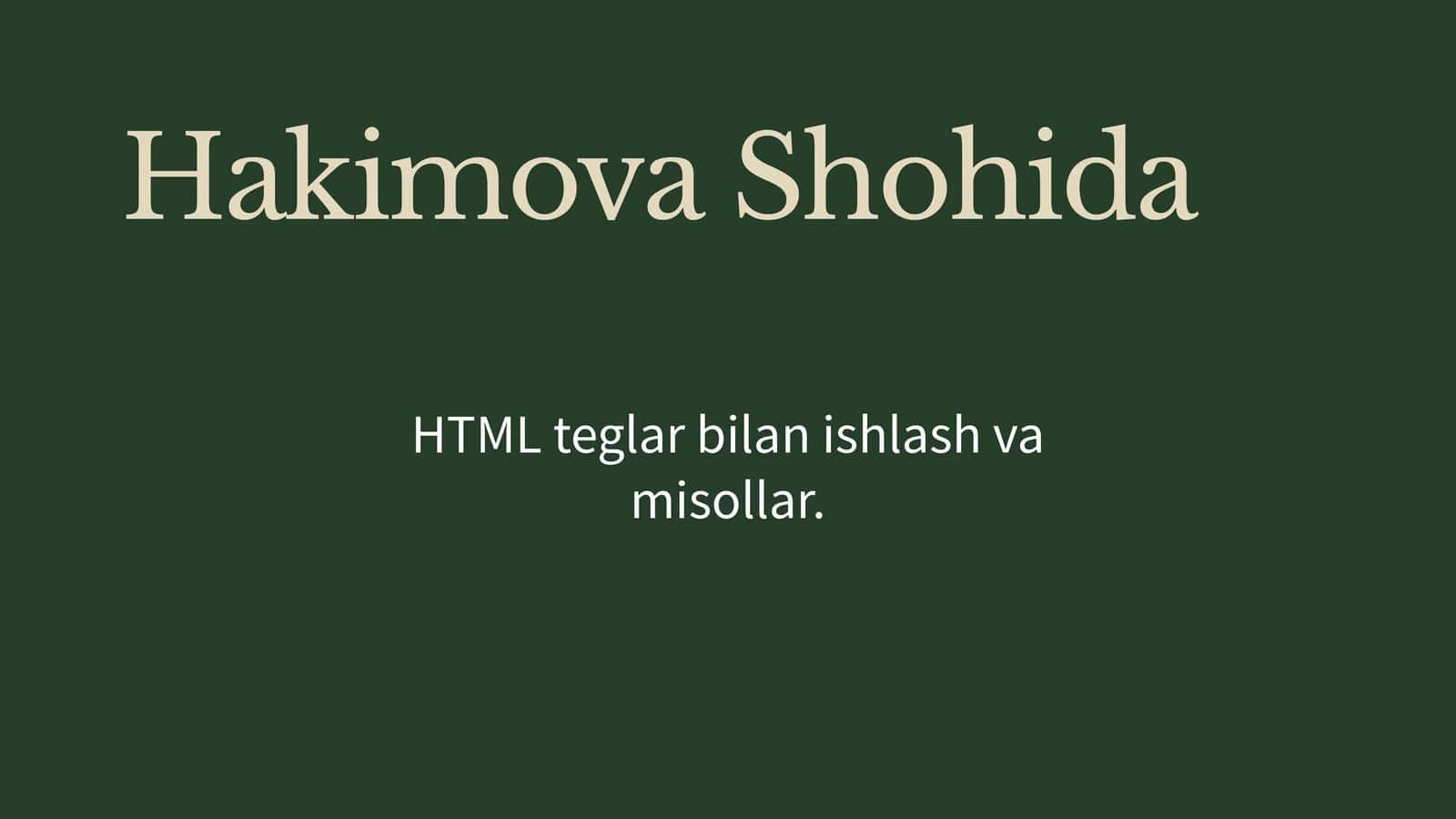 HakimovaShohida 1