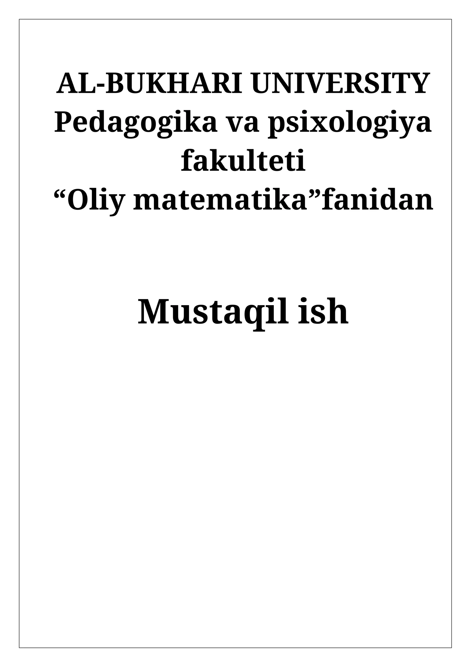 Uchinchi-tartibli determinantlar 1