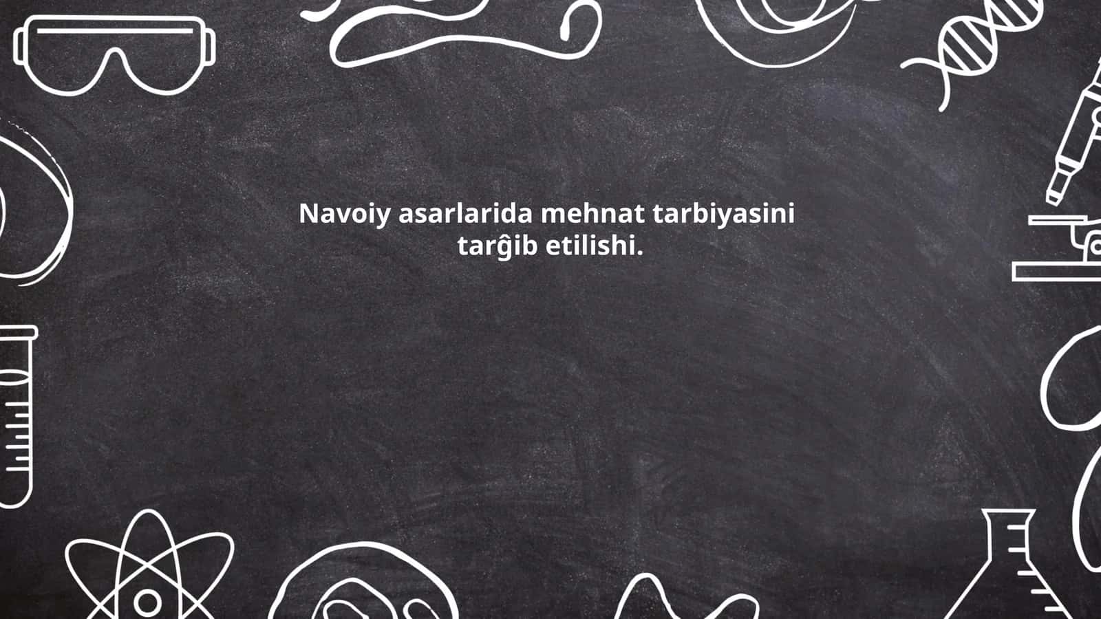 Navoiy asarlarida mehnat tarbiyasini tarĝib etilishi 1