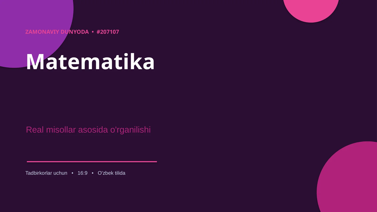 ZAMONAVIY DUNYODA #207107 1