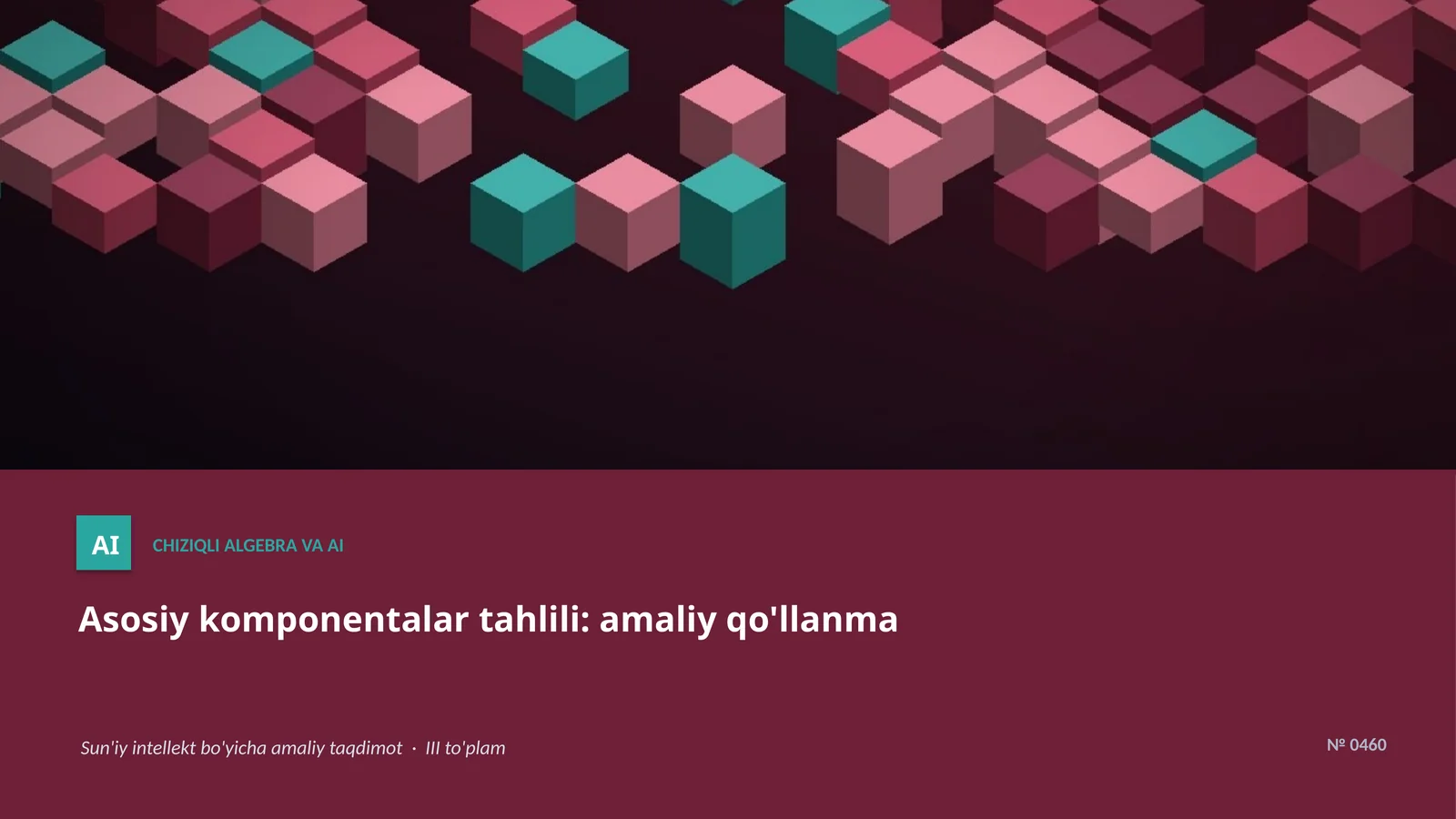 ChIZIQLI ALGEBRA VA AI 1