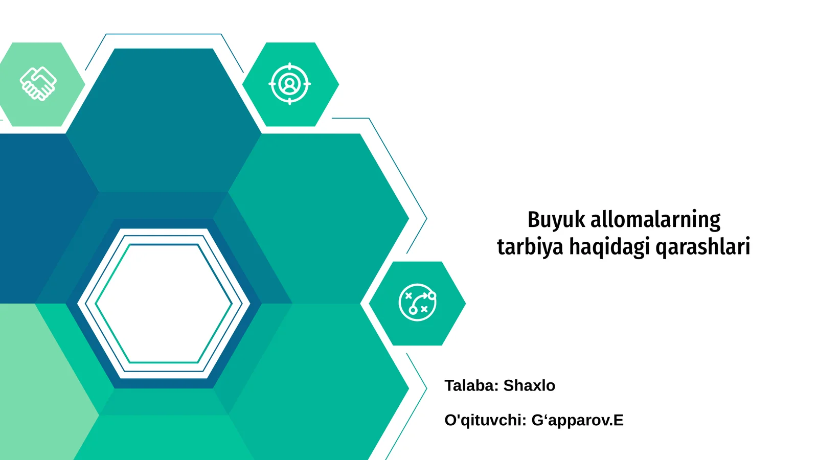 Buyuk allomalarning tarbiya haqidagi qarashlari 1