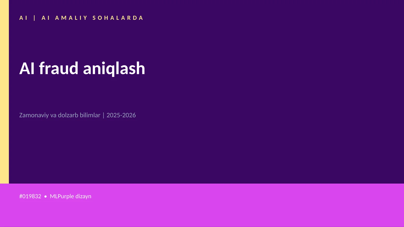 AI fraud aniqlash 1
