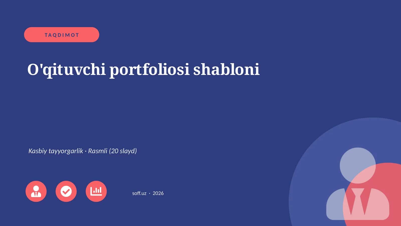 O'qituvchi portfoliosi shabloni 1