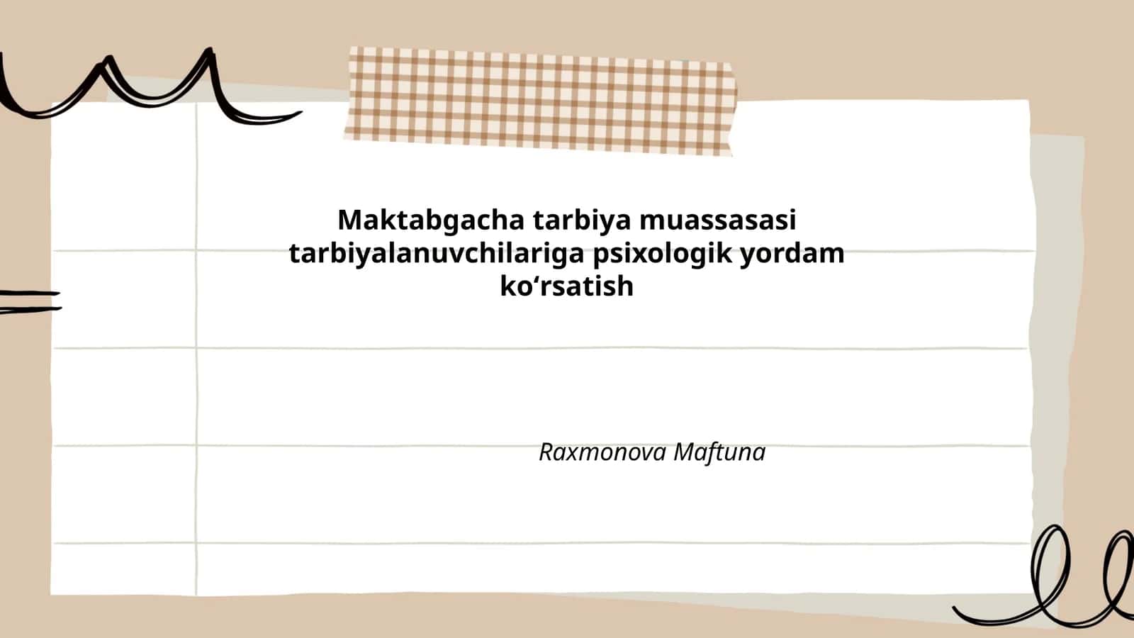 Bolalarning Yosh Psixologik Xususiyatlari 1