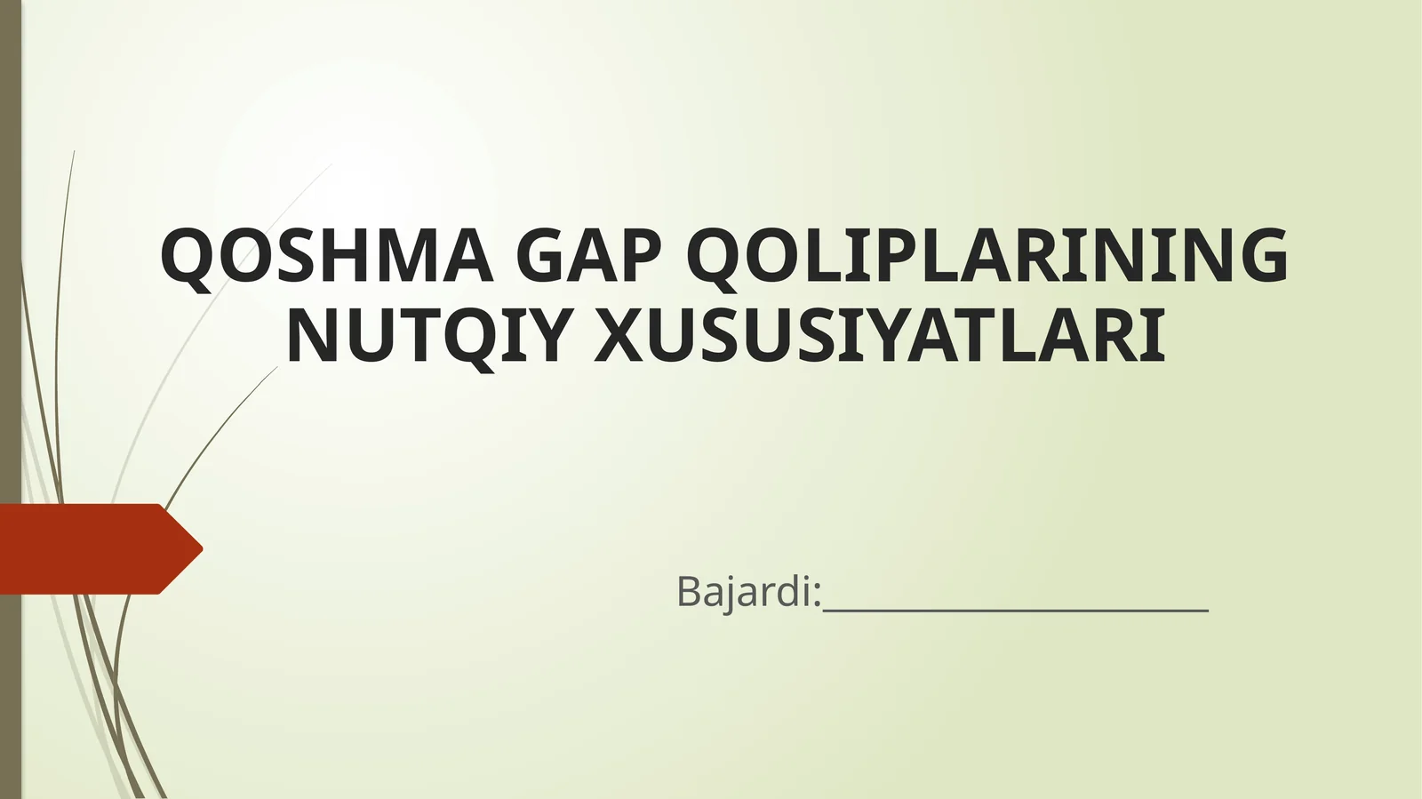 QOSHMA GAP QOLIPLARINING NUTQIY XUSUSIYATLARI 1